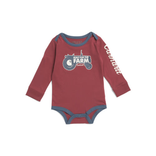 Infant Boys Long Sleeve Tractor Bodysuit | Kids & Baby | T.J.Maxx