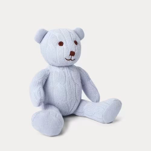 Small Cable Cashmere Bear