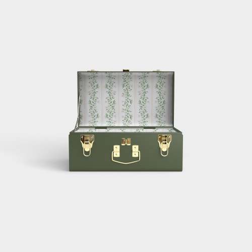 Mini Trunk - Green | Petite Keep