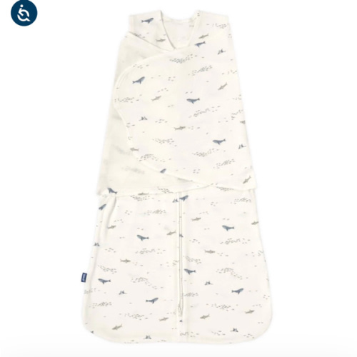 Ocean Life Cotton Swaddle | HALO