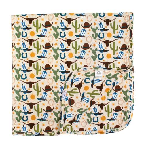 Howdy Luxury Bamboo Blanket