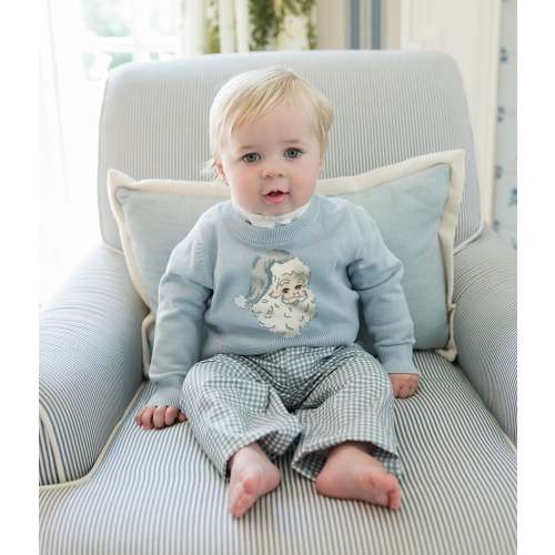 Edgehill Collection x The Broke Brooke Baby Boys Knox Gingham Pants