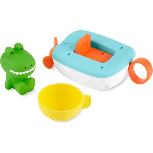 Skip Hop ZOO Croc the Boat Baby Bath Toy, Multi