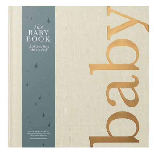The Baby Memory Book: Beautiful Modern Baby Book and Scrapbook for Baby's First Years to Track Special Moments, Milestones and Growth from Pregnancy to First 5 Years