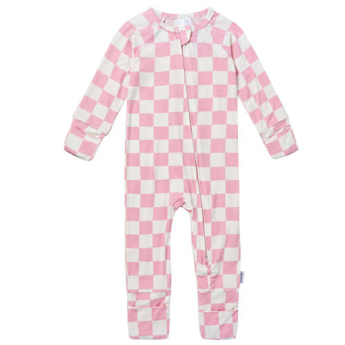 Baby & Toddler Girls Pink Check Snug Fit Footless Pajamas – Gerber Childrenswear