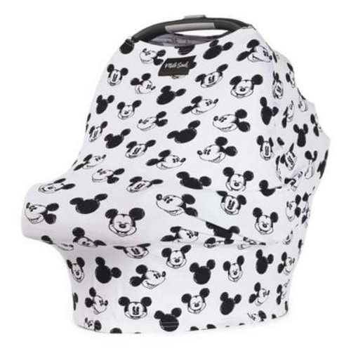 Disney Mickey Sketch 5-in-1 Baby Nursing and Car Seat Cover