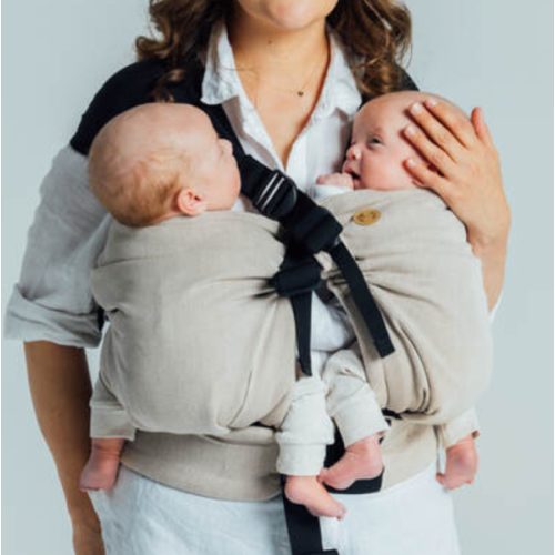 LennyTwin Carrier, Standard Size, broken-twill weave 100% cotton - PEANUT BUTTER