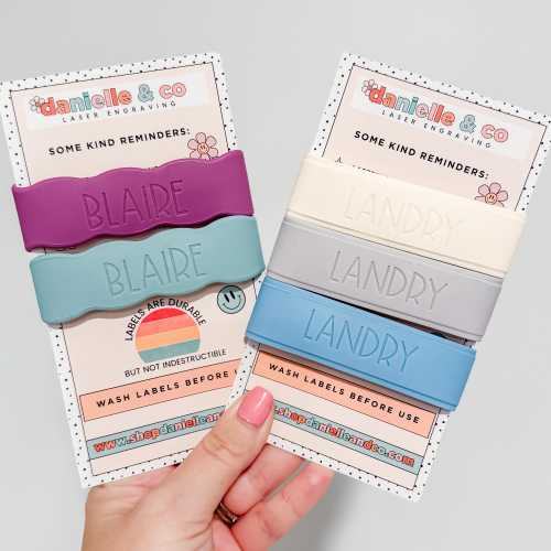 3 Pack Daycare Sippy Cup Bottle Label