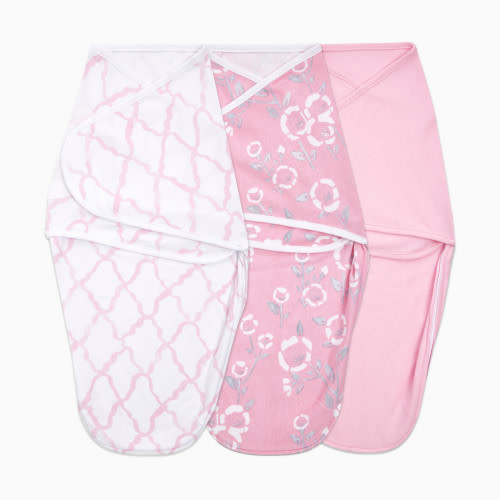 Essentials Cotton Wrap Swaddles (3 Pack) - Stencil