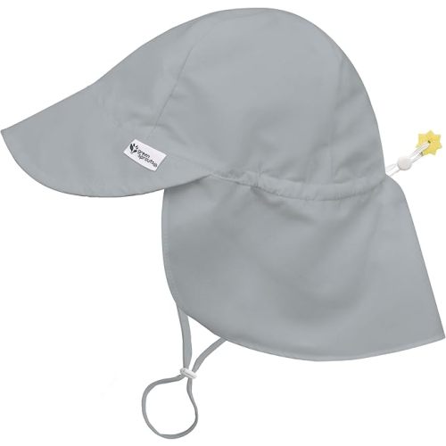 UPF 50+ Eco Flap Hat - Gray