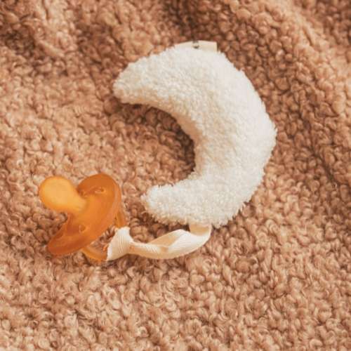 Stuffed Moon Pacifier Holder Cute Baby Lovey Toy Baby - Etsy