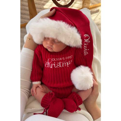 Super Chunky Knit Romper - Red – La Sienna Couture