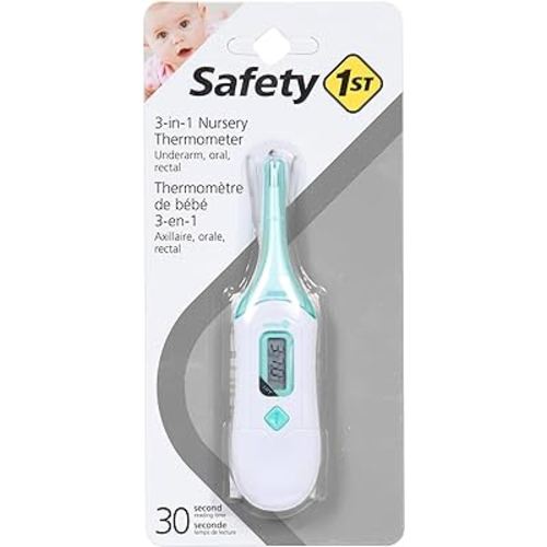 Safety 1st 3-in-1 Nursery Thermometer, Analog