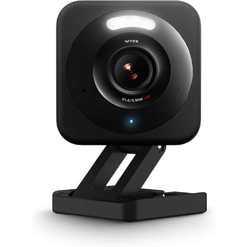 WYZE Cam v4 (Latest Model), 2.5K AI Security Camera, Indoor/Outdoor Cameras for Home Security, Baby Monitor & Pet Camera, Vibrant Color Night Vision, No Subscription Required, Free Expert Help