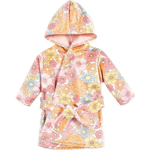 Hudson Baby Unisex BabyMink with Faux Fur Lining Pool and Beach Robe Cover-ups