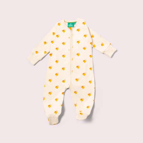 Little Ducks Zip Organic Babygrow – Little Green Radicals