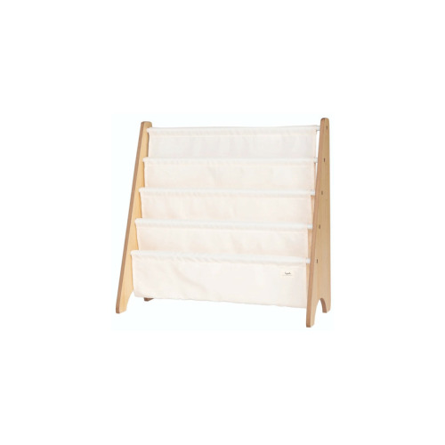 Buy 3 Sprouts Recycled Fabric Book Rack Cream at Well.ca | Free Shipping $35+ in Canada