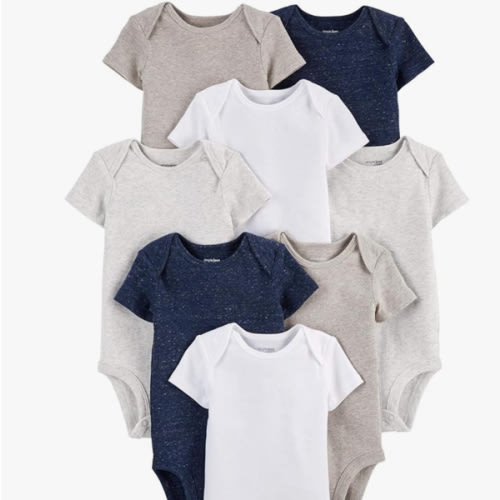 Simple Joys by Carter's Baby 8-Pack Short-Sleeve Bodysuit