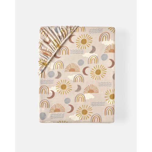 Desert Sunrise Fitted Crib Sheet
