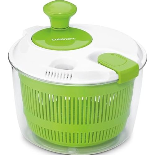 Cuisinart Salad Spinner- Wash, Spin & Dry Salad Greens, Fruits & Vegetables, 3qt, CTG-00-SSAS