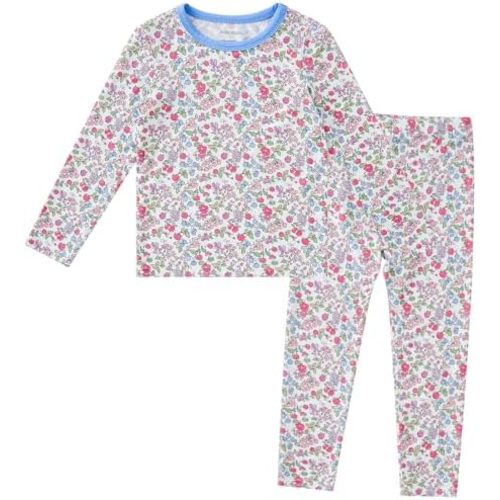 pureborn Baby Toddler Kids Viscose from Bamboo Pajamas Set Pjs 2pcs 18M-8Y