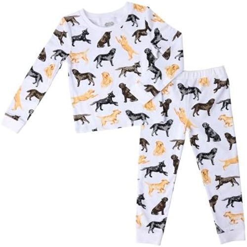 Mud Pie Children's Dog Breed Toddler Pajama Set