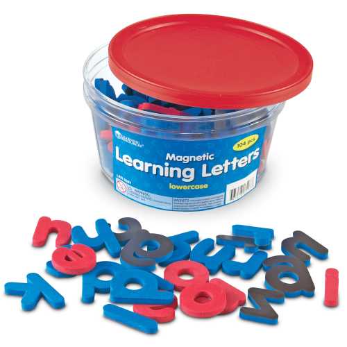 Magnetic Learning Letters: Lowercase