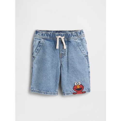 babyGap | Sesame Street Pull-On Loose Denim Shorts