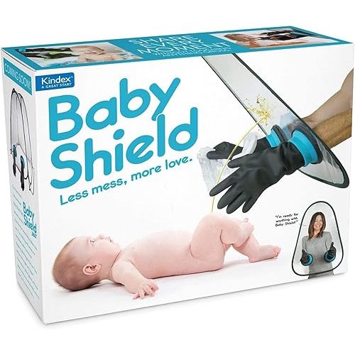 Prank-O Baby Shield Prank Gift Box – Funny Empty Gag Gift Packaging for White Elephant, Christmas & Office Parties, Hilarious Joke Gift Box to Hide Real Presents for Friends & Family