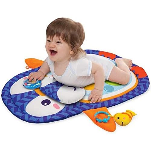 Constructive Playthings Penguin Tummy Time Mat