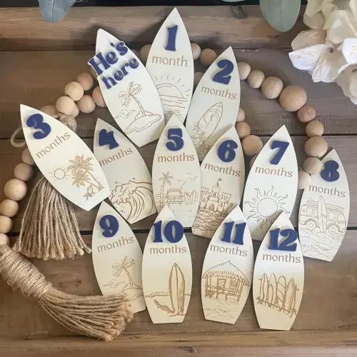 Beach baby Milestone Surfboards