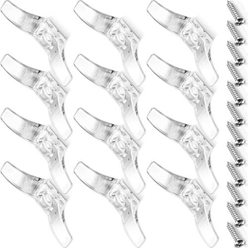 Safety Rope Cleats,Rope Cleats Holders Blind Hook Winders with Screws for Roman Shade Curtains Window Blinds Cord Cleats