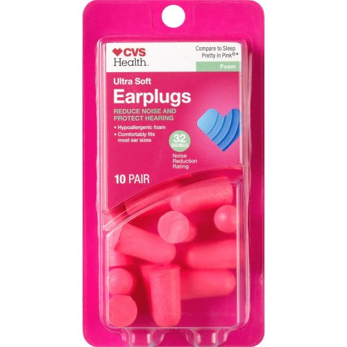 CVS Ultra Soft Earplugs, 10 Pair