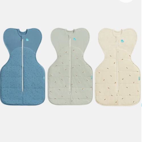 Swaddle Up Starter Bundle | 2.5 TOG | Storm Blue Pebbles | Olive Bees | Oatmeal Bees