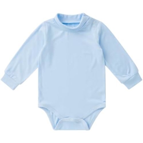 pureborn Baby Girls Boys Bodysuit Super Soft Cotton Romper 0-24 Months