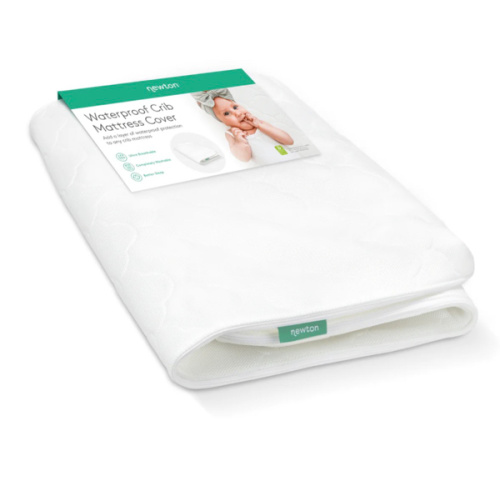 Extra Waterproof Crib Mattress Cover - Standard / Cloud White
