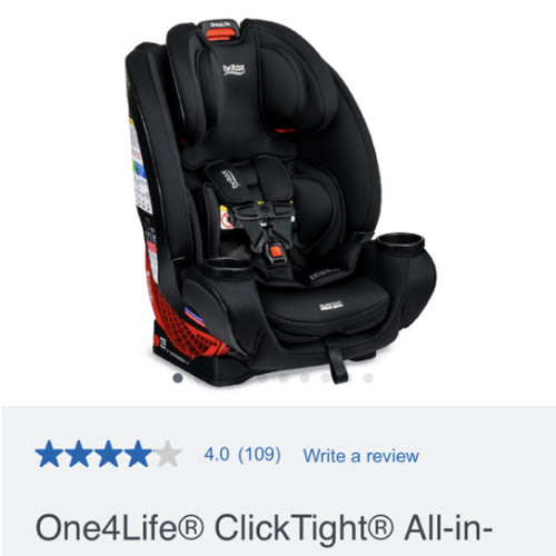 Britax | One4Life ClickTight All-in-One – Car Seat & Booster Combo