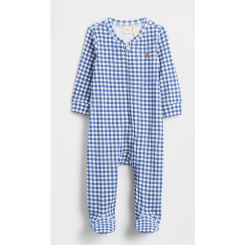 Baby Print Two-Way Zip One-Piece