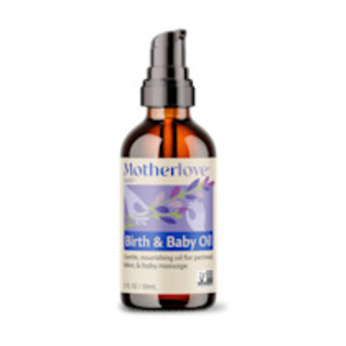 Motherlove Birth & Baby Oil - 2 Oz