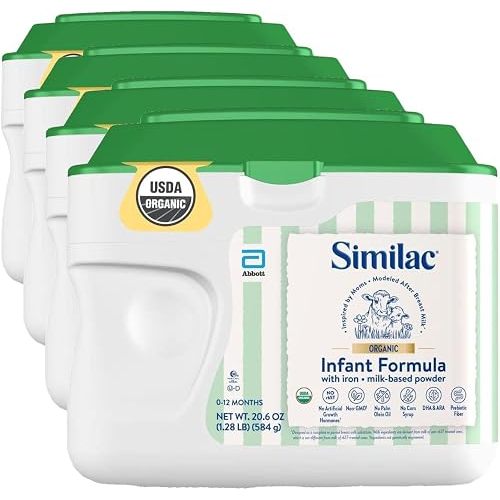 SIM - Organic, Powder, 20.6 oz, 1ct (Pack of 4)