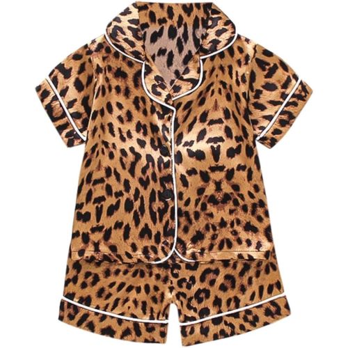 Girls Sleep Sets Set Toddler Sleepwear T Cartoon Shorts Baby Kids Clothes Girl Pajamas Girls Toddler Bath Robe