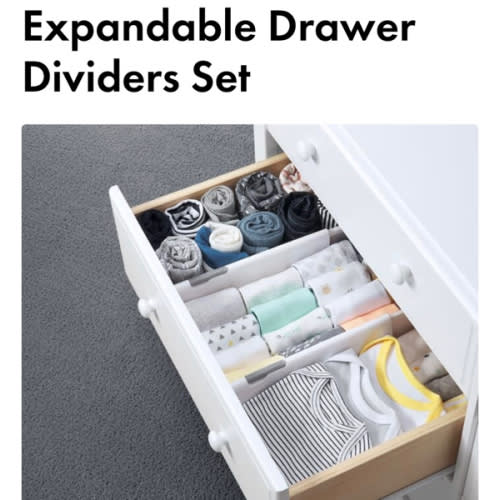 Expandable Drawer Dividers Set