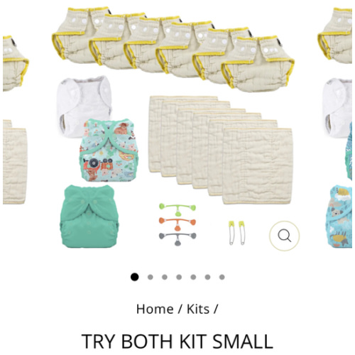 Try Both Cloth Diaper Kit Small