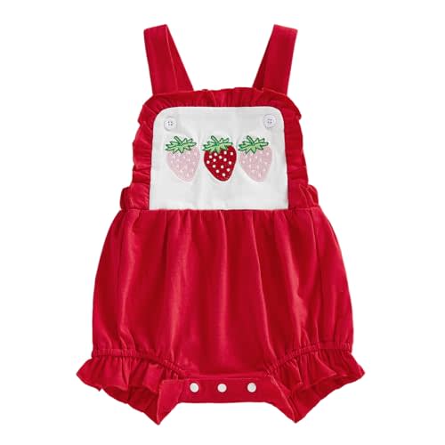 Kayotuas Baby Girl Summer Clothes Cake Smash First Birthday Outfit Ruffle Bubble Romper Bodysuit Cute Infant Overalls Shorts