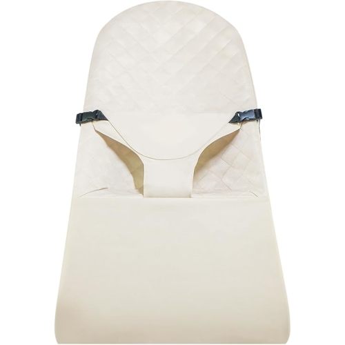 Fabric Seat for Bouncer, Replacement Cover for Baby Bjorn Bouncer Bliss, Soft Breathable Machine Washable (Beige, Cover Only)