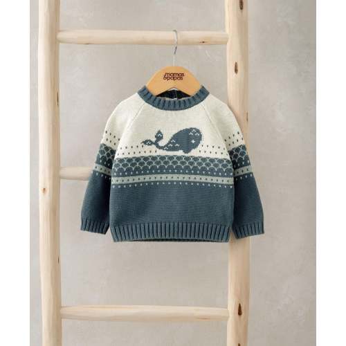 Whale Knitted Jumper