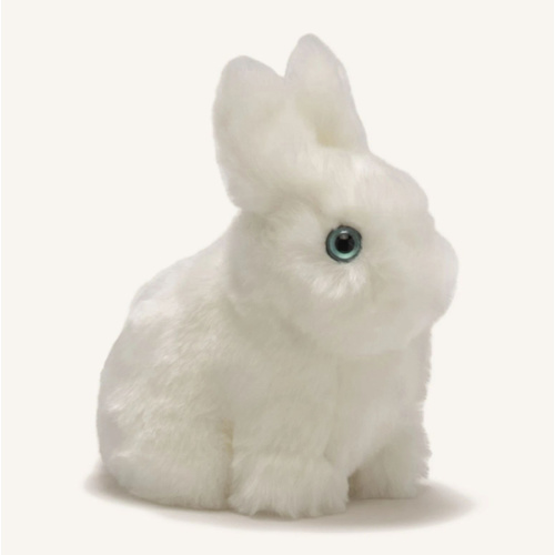 Léon rabbit plush 15 cm | White