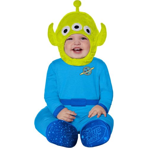 Spirit Halloween Toy Story Baby Alien Jumpsuit Costume | Officially Licensed | Easy-To-Wear Outfit | Theatrical Costume