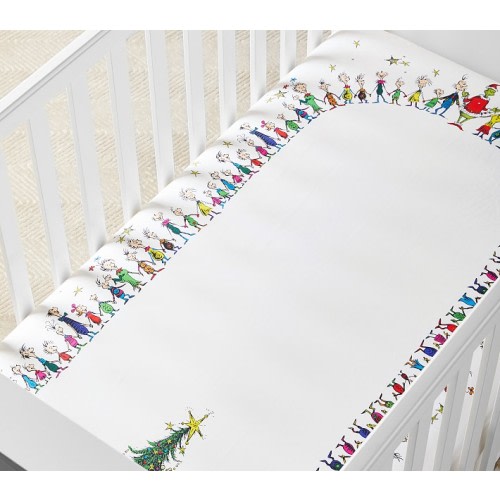 Dr. Seuss's The Grinch™ Picture Perfect Organic Crib Fitted Sheet