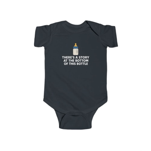 There’s a Story at the Bottom of This Bottle - Onesie – ElderEmo.com